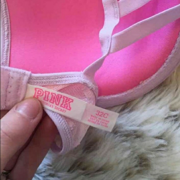 Victoria's Secret Pink Likac Hibiscus Strappy Bra - Picture 3 of 4